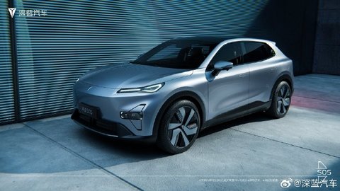 深蓝S05官图发布,定位紧凑型SUV