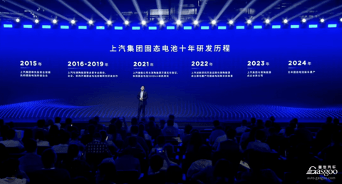 上汽集团：“七大技术底座”进入 2.0 时代，全固态电池2026年量产