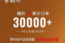 售12.99万起 哪吒L累计订单破30000台