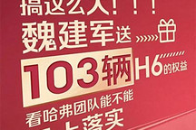 全新一代哈弗H6将于5月30日开启预售