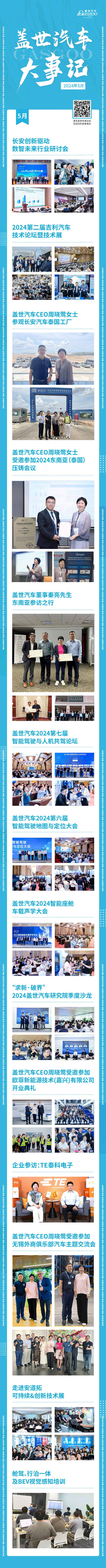 紧跟热点,5月活动精彩纷呈 | 盖世汽车大事记