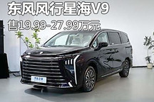 售19.99万起 东风风行星海V9正式上市