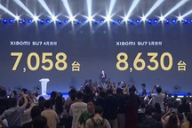 雷军:小米SU7 5月交付8630辆,全年保底交付10万辆,冲刺12万辆