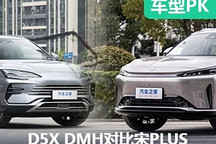 最适合的家用选择 D5X DMH对比宋PLUS