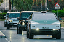 全球首台警用版Cybertruck现身迪拜！将用于日常巡逻