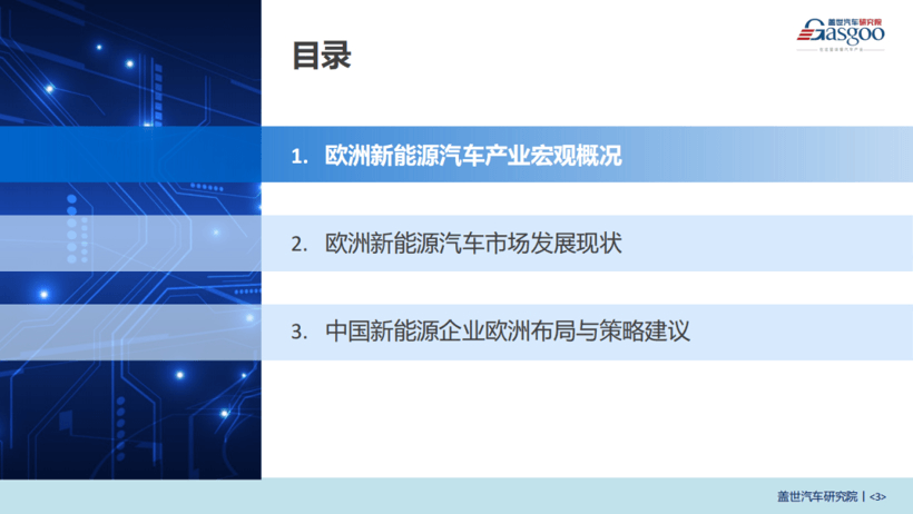 盖世汽车研究院：把握窗口期，中国车企出海欧洲正当时