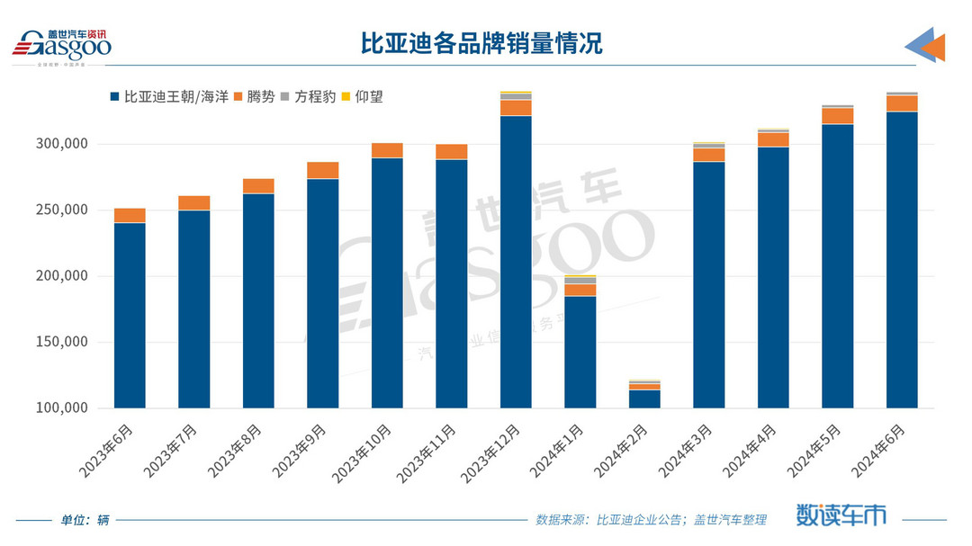 比亚迪6月销量再创新高，上半年销量超161万辆