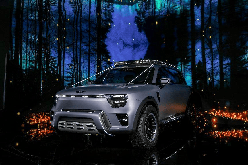 開(kāi)拓邊界，smart“最硬”概念車(chē)亮相上海