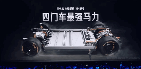 小米SU7 Ultra原型車全球首發(fā)！全碳設(shè)計(jì) 1548匹四門最強(qiáng)馬力