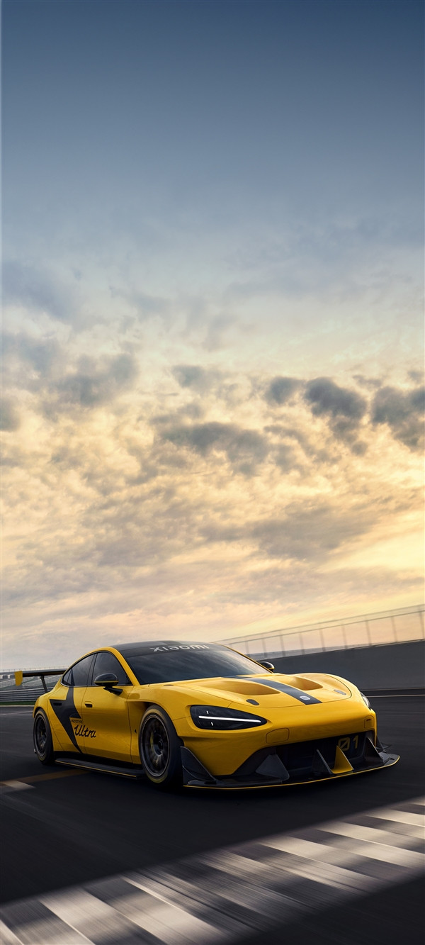 四門車最強馬力！小米SU7 Ultra原型車超清壁紙發布：直板機、折疊屏全都有