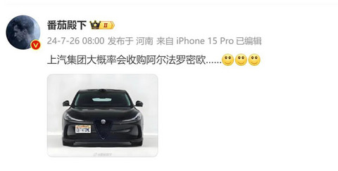 不止阿尔法·罗密欧,中国车企拟收购多个意大利汽车品牌