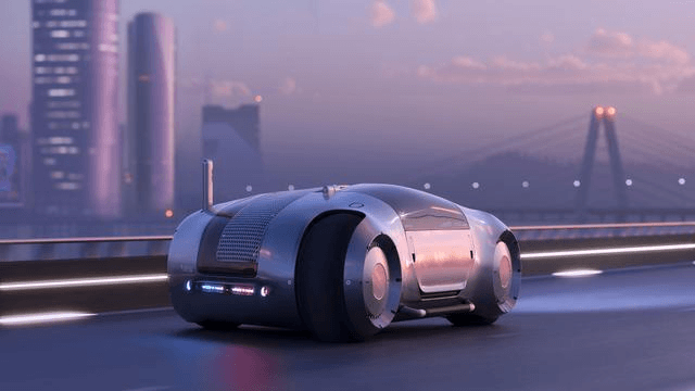 3D插畫工作室設計新款自動駕駛概念車 可在乘客睡覺時運送乘客