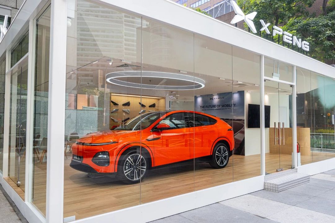 小鵬汽車正式進入新加坡市場