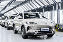 中国首个百万销量新能源SUV!第100万辆比亚迪宋PLUS下线