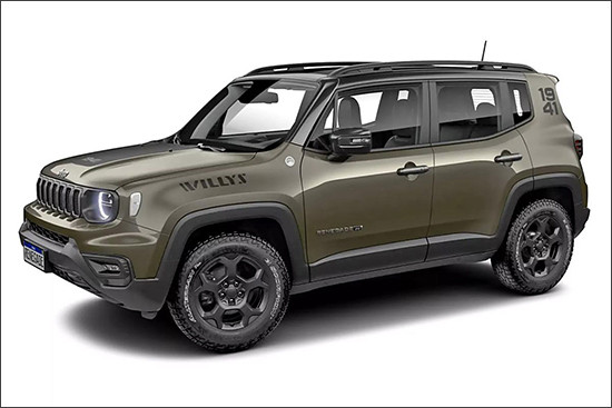 限量500輛 Jeep自由俠Willys特別版官圖發(fā)布