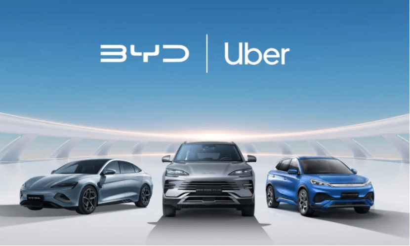 比亞迪與優(yōu)步合作，在全球投放10萬輛電動(dòng)車