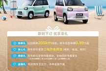 至高3.2萬元 知豆彩虹開啟購車補貼活動