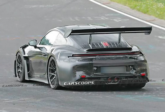 氣動升級 新款保時捷911 GT3 RS諜照曝光