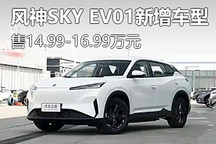 售14.99萬(wàn)元起 東風(fēng)風(fēng)神EV01精英版上市