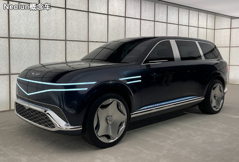 旗舰定位 捷尼赛思GV90原型车将于10月量产