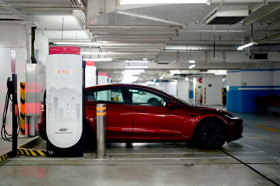 特斯拉香港超級(jí)充電樁數(shù)量達(dá)400根