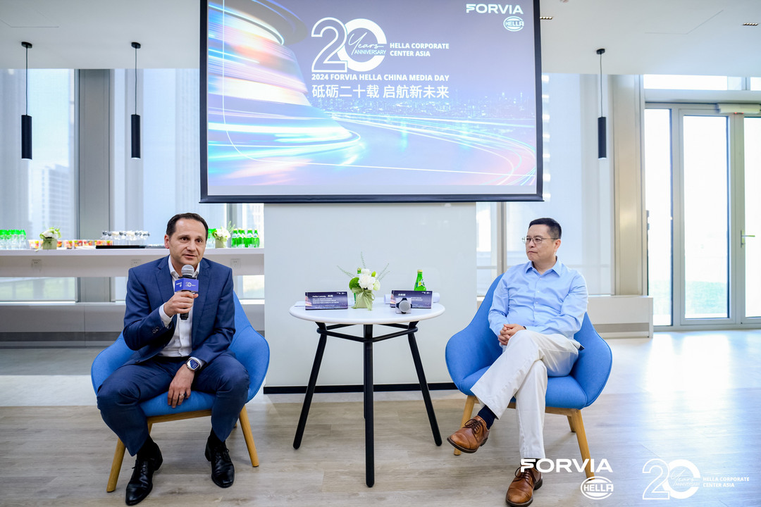 佛瑞亞海拉：中國市場正逐漸成為全球創新的中心，將持續深耕布局