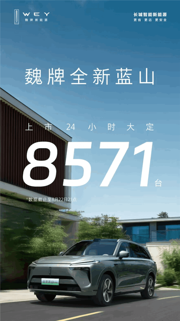 30萬買到滿配冰箱、彩電、大沙發！魏牌全新藍山上市24小時訂單破8000臺