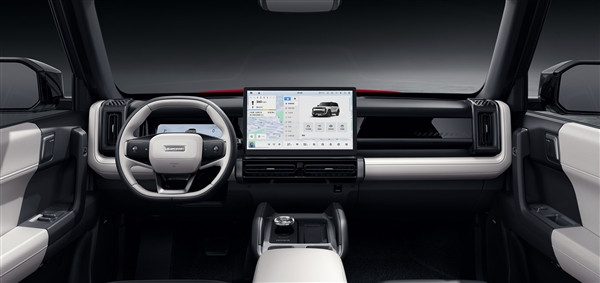 越野風純電SUV 奇瑞iCAR 03T官圖發布：經典紅黑配