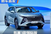 基于國內車型打造 凱翼3款國際版亮相