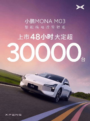 E周看點 | 加拿大宣布對中國產(chǎn)電動汽車加征100%關(guān)稅；小鵬MONA MO3上市48小時大定超3萬臺