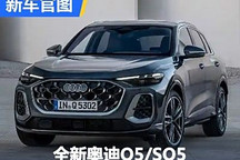 配OLED曲面屏 全新奧迪Q5/SQ5官圖發布