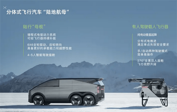 售價(jià)不超200萬！小鵬“陸地航母”首發(fā)試飛：2026年量產(chǎn)交付