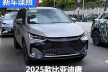 第五代DM技術(shù) 2025款比亞迪唐無偽諜照