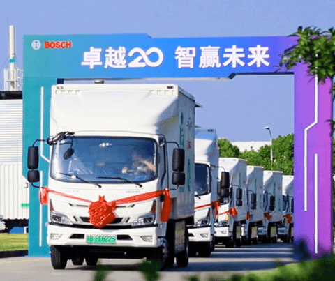 卓越二十,氢赢未来 —— 博世氢燃料电池车无锡示范应用正式启动