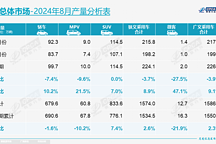 8月中国新能源车市强劲增长,乘用车零售量同比上升1.9%