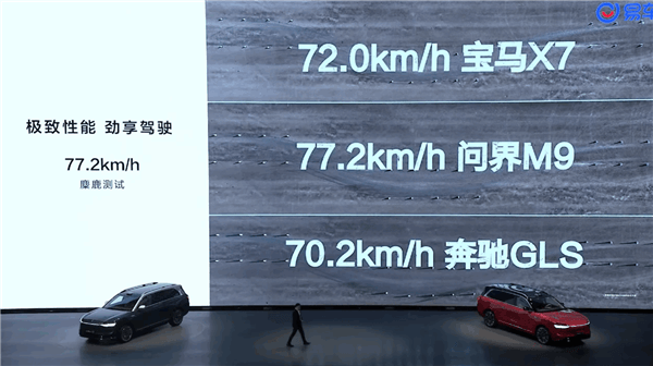 問界M9五座版首發貓頭鷹掉頭模式：5.2米大車轉彎半徑降至5.8米