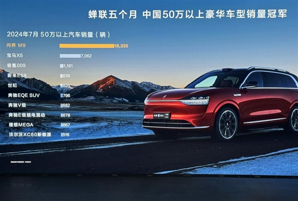 問界M9五座版登場(chǎng)：業(yè)界首個(gè)車規(guī)級(jí)投影巨幕功能再迎升級(jí)