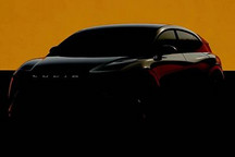 對(duì)標(biāo)Model Y 2026年底海外上市 Lucid全新中型SUV預(yù)告圖