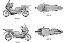 龍骨車架/液晶儀表 比亞迪首款電動(dòng)摩托車專利圖發(fā)布