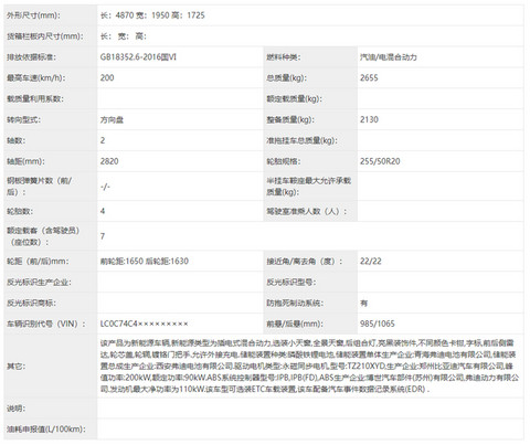 工信部第387批新车汇总：比亚迪王朝系列焕新，腾势Z9三厢版亮相