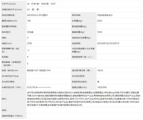 工信部第387批新车汇总:比亚迪王朝系列焕新,腾势Z9三厢版亮相