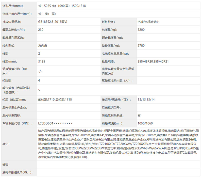 工信部第387批新车汇总:比亚迪王朝系列焕新,腾势Z9三厢版亮相