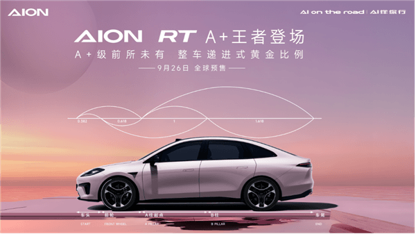 小鹏MONA M03卖爆！广汽也要出手了：全新轿车AION RT发布