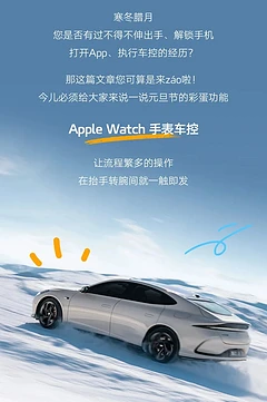 智己汽車Apple Watch車控功能上線：一鍵閃燈鳴笛、解閉鎖、溫度調(diào)節(jié)