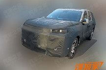定位中大型SUV 有望年內發布 吉利銀河星艦9諜照曝光