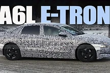奥迪A6L E-tron冬季测试曝光，续航超700公里