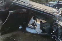 貨車失控致車輛被撞報廢 車主僅輕微擦傷：感謝領克保命