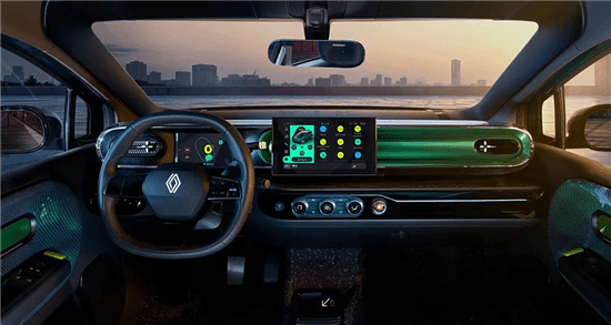 個性十足 雷諾Twingo E-Tech內飾官圖發布