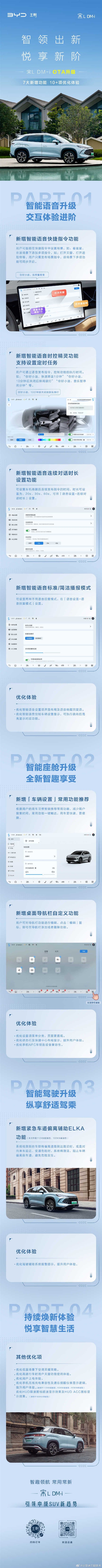 比亞迪宋L DM-i迎來OTA升級：連續(xù)對話功能提升至60秒