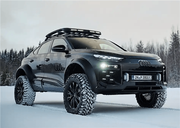 奧迪進軍純電硬派越野：全新Q6 e-tron越野車官圖發(fā)布